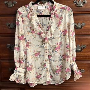 First Love Floral Blouse